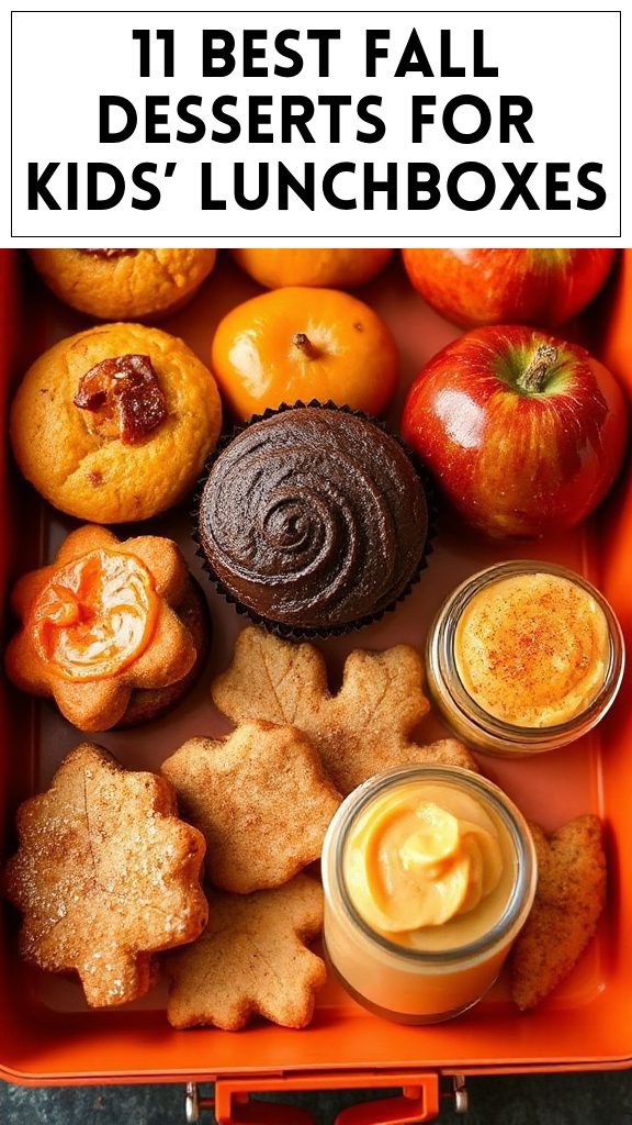 11 Best Fall Desserts for Kids’ Lunchboxes