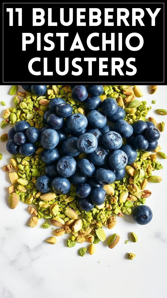 11 Blueberry Pistachio Clusters