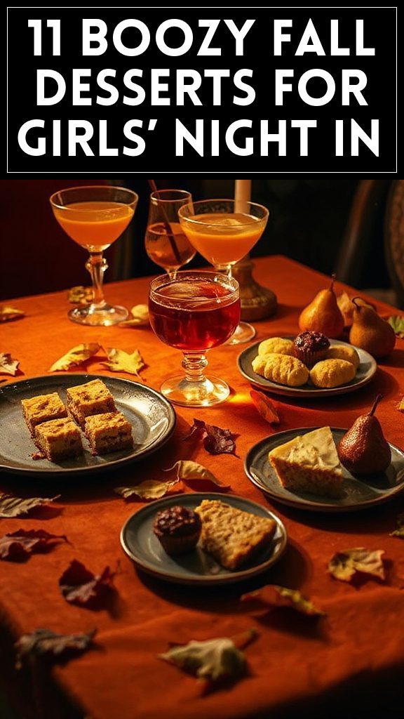 11 Boozy Fall Desserts for Girls’ Night In