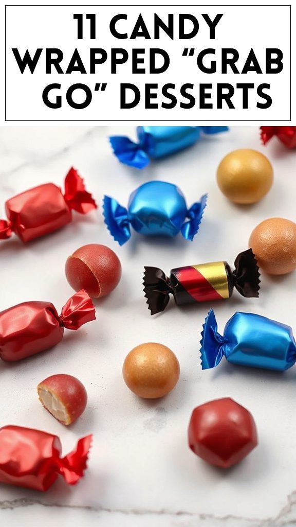 11 Candy Wrapped “Grab & Go” Desserts