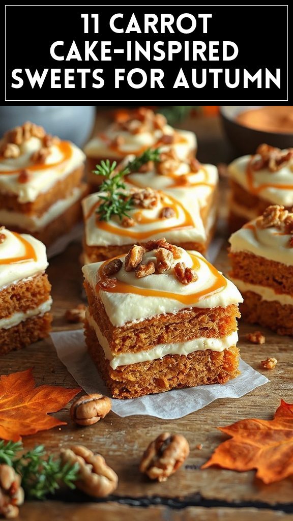 11 Carrot Cake-Inspired Sweets for Autumn