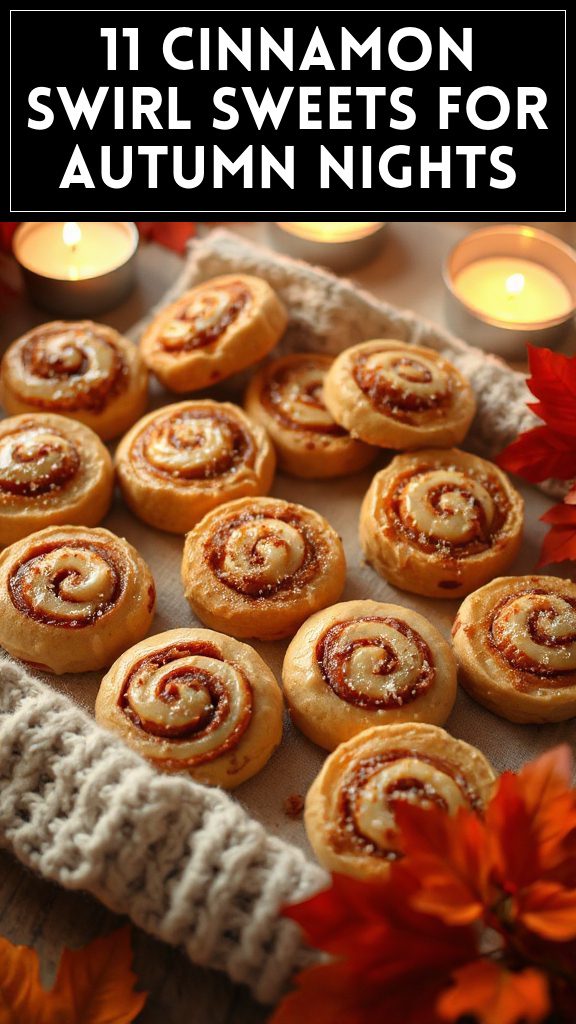 11 Cinnamon Swirl Sweets for Autumn Nights