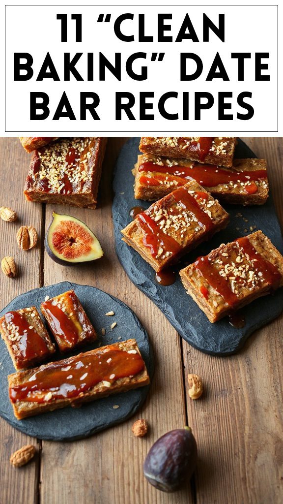 11 “Clean Baking” Date Bar Recipes