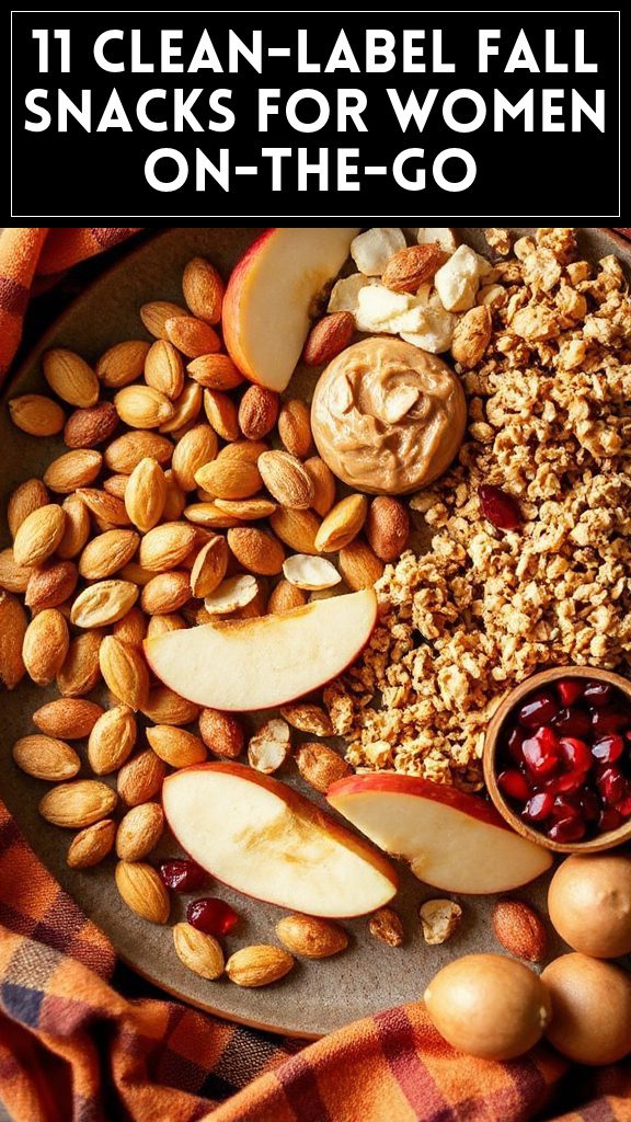 11 Clean-Label Fall Snacks for Women On-the-Go