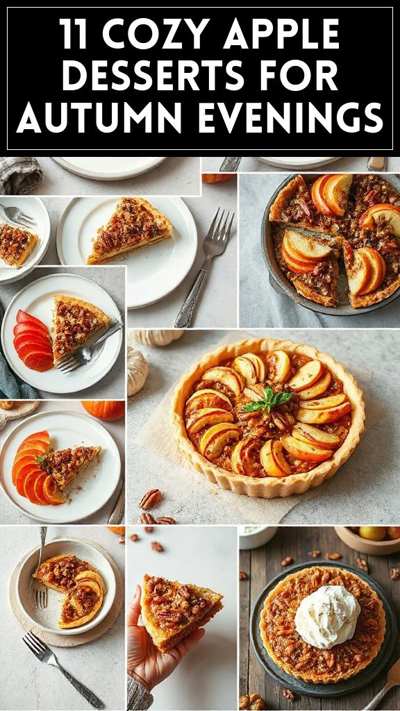 11 Cozy Apple Desserts for Autumn Evenings