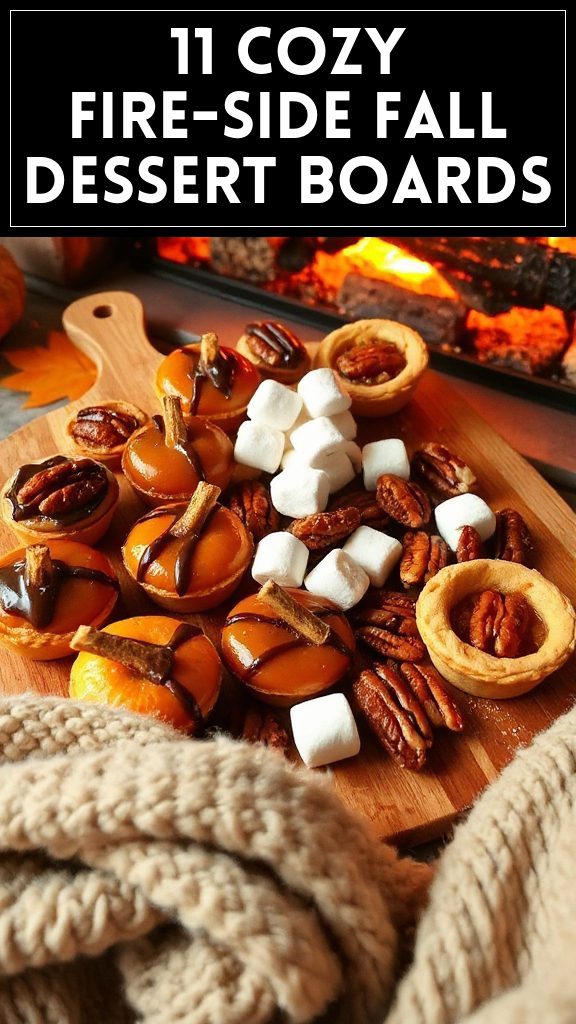 11 Cozy Fire-side Fall Dessert Boards