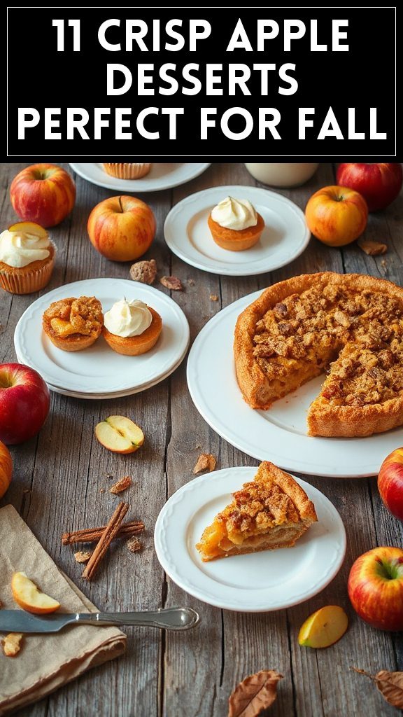 11 Crisp Apple Desserts Perfect for Fall