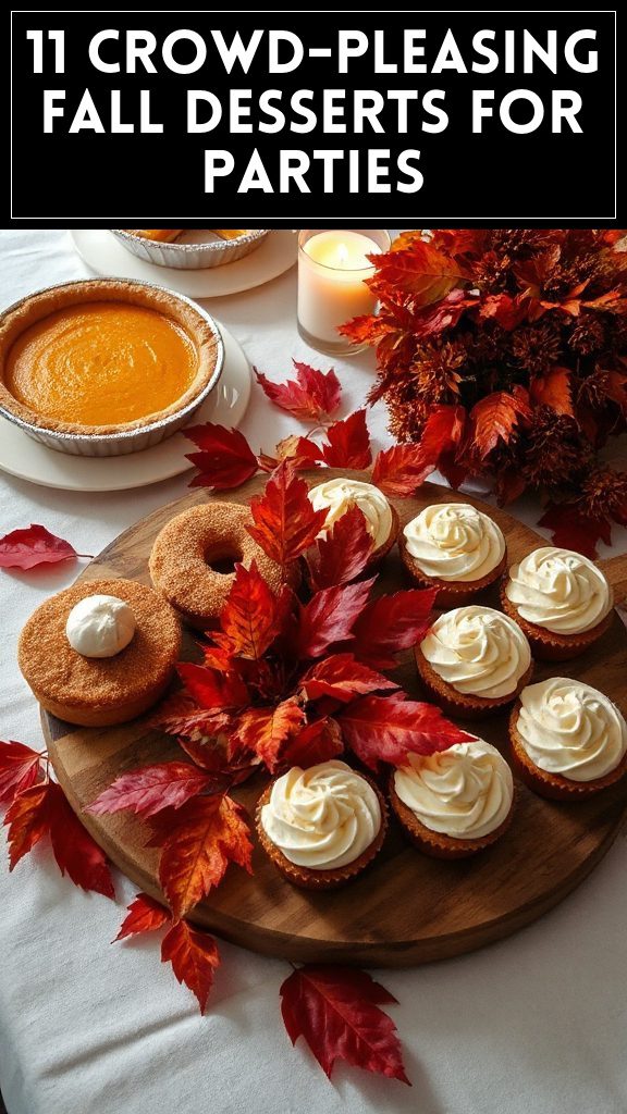 11 Crowd-Pleasing Fall Desserts for Parties