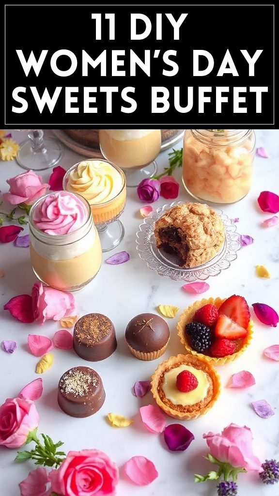 11 DIY Women’s Day Sweets Buffet