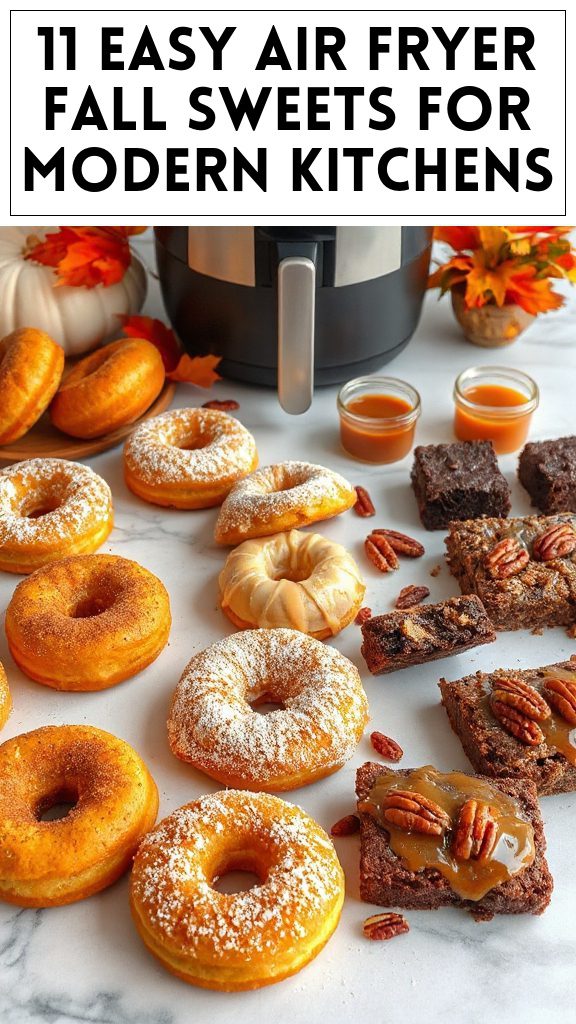 11 Easy Air Fryer Fall Sweets for Modern Kitchens