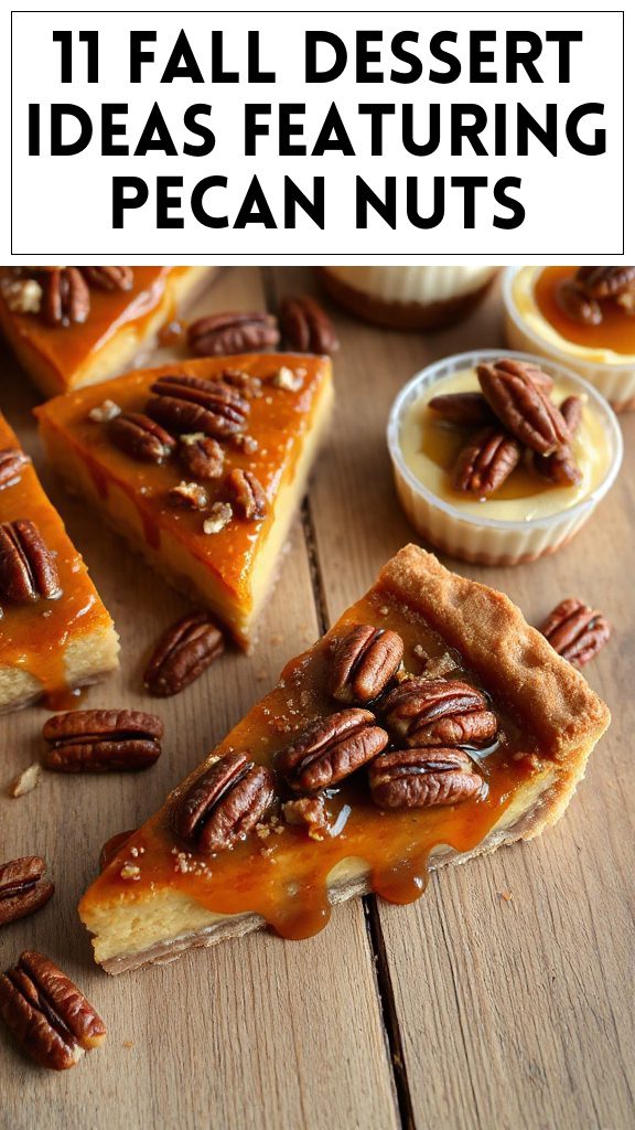 11 Fall Dessert Ideas Featuring Pecan Nuts