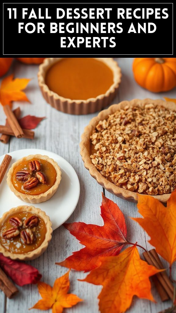 11 Fall Dessert Recipes for Beginners and Experts