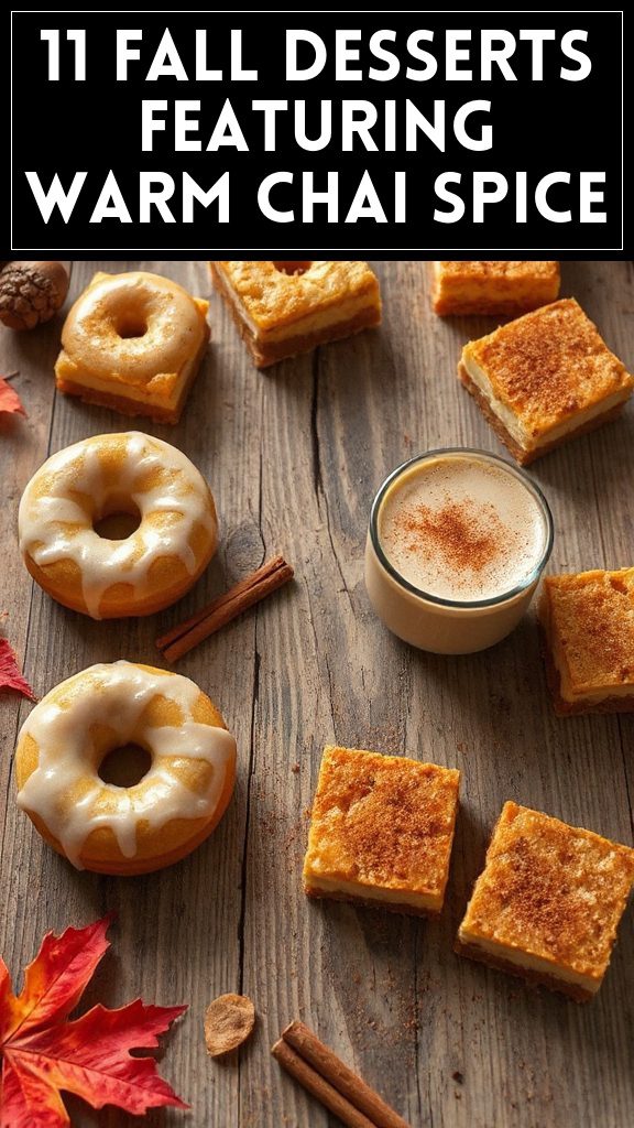 11 Fall Desserts Featuring Warm Chai Spice