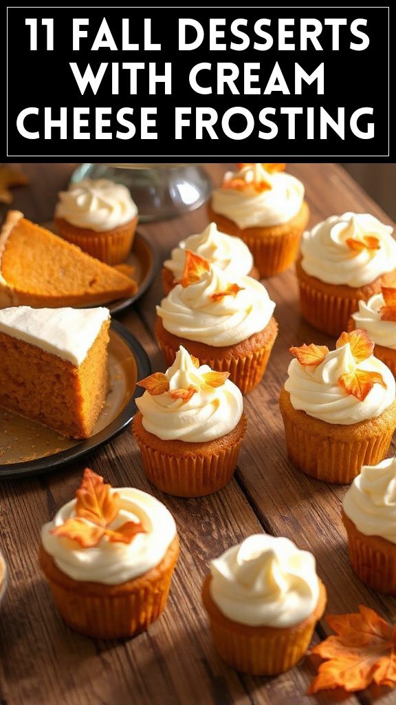 11 Fall Desserts With Cream Cheese Frosting