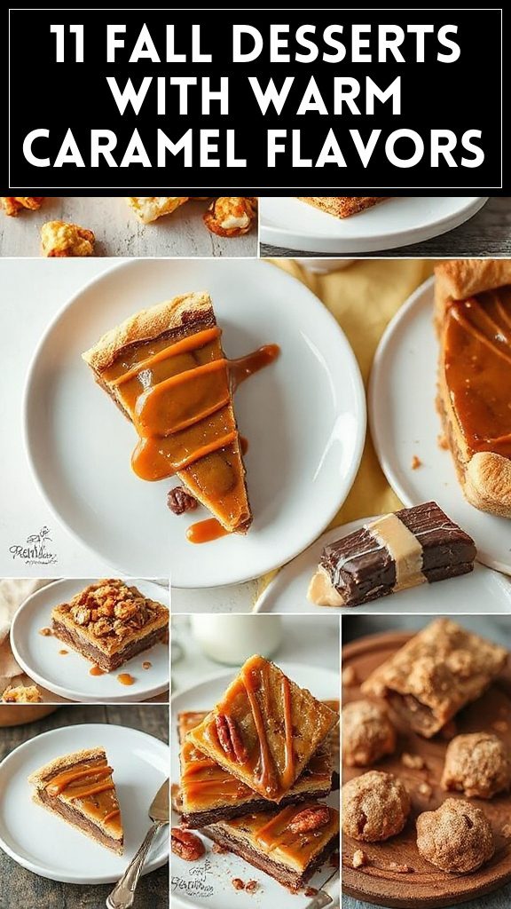 11 Fall Desserts With Warm Caramel Flavors
