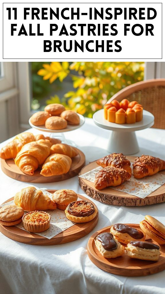 11 French-Inspired Fall Pastries for Brunches