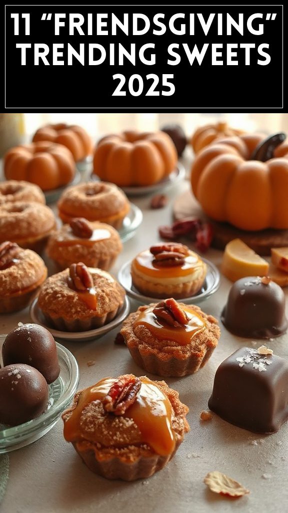 11 “Friendsgiving” Trending Sweets 2025
