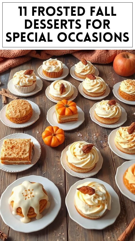 11 Frosted Fall Desserts for Special Occasions