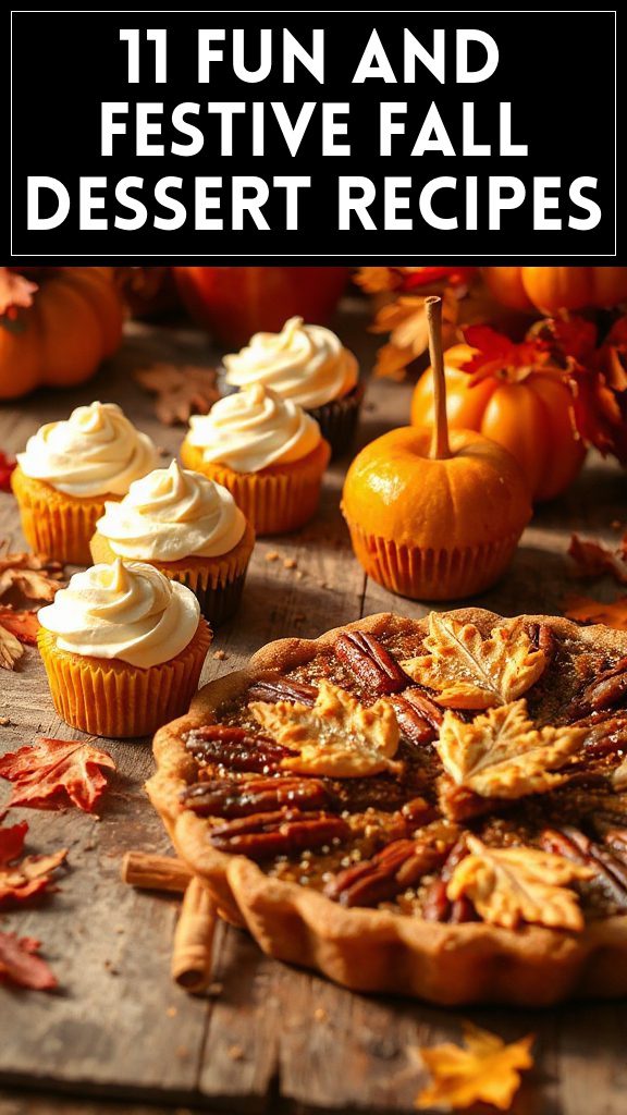 11 Fun and Festive Fall Dessert Recipes