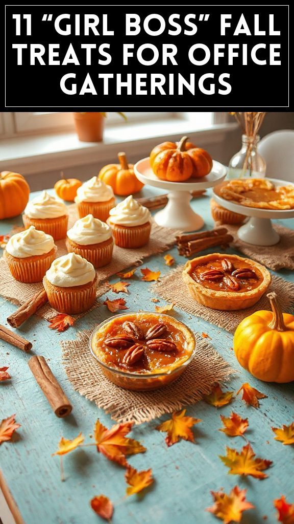 11 “Girl Boss” Fall Treats for Office Gatherings