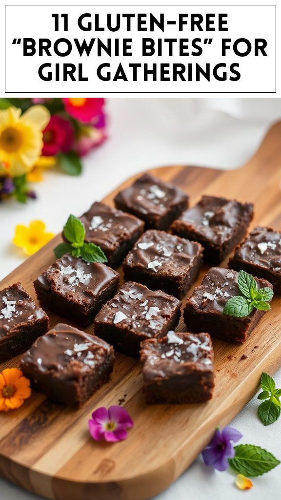 11 Gluten-Free “Brownie Bites” for Girl Gatherings