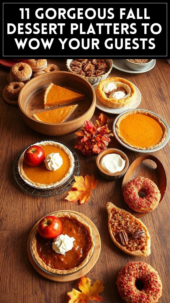 11 Gorgeous Fall Dessert Platters to Wow Your Guests