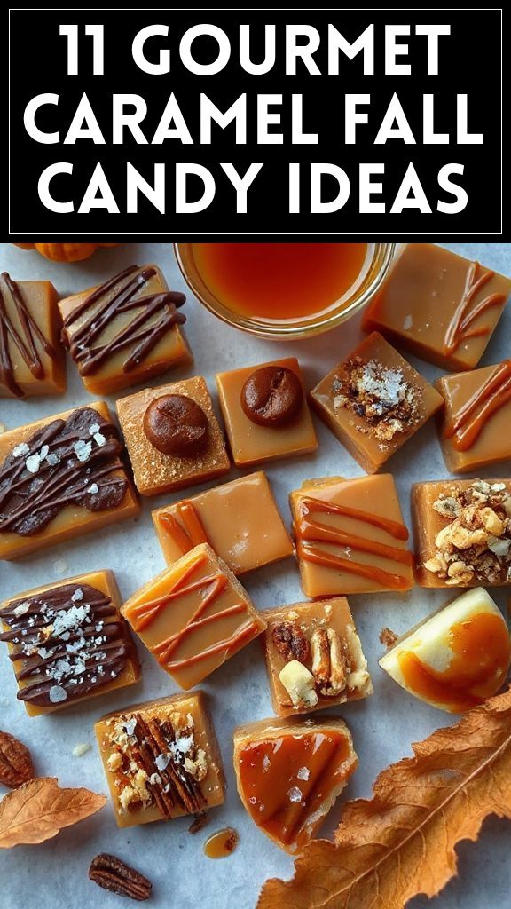 11 Gourmet Caramel Fall Candy Ideas