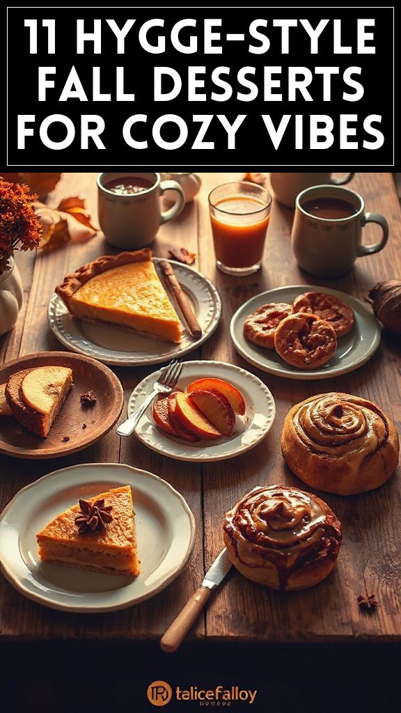 11 Hygge-Style Fall Desserts for Cozy Vibes