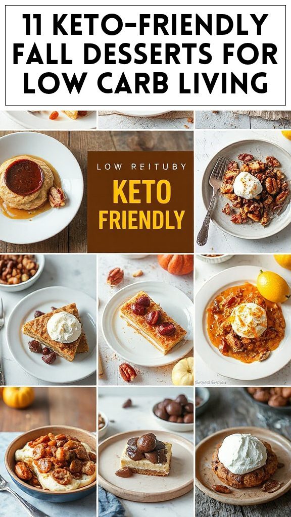 11 Keto-Friendly Fall Desserts for Low Carb Living