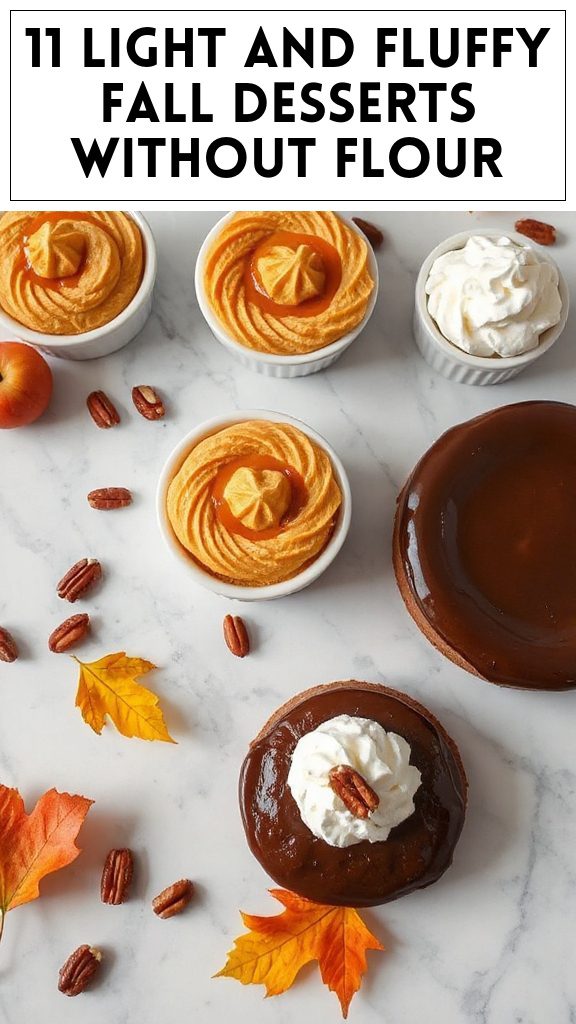 11 Light and Fluffy Fall Desserts Without Flour