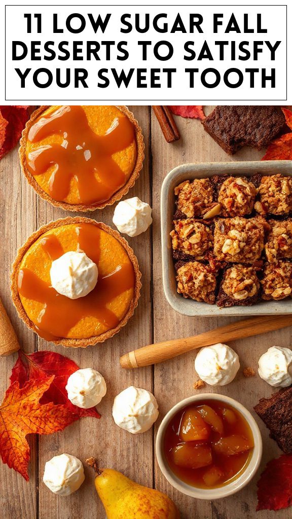 11 Low Sugar Fall Desserts to Satisfy Your Sweet Tooth