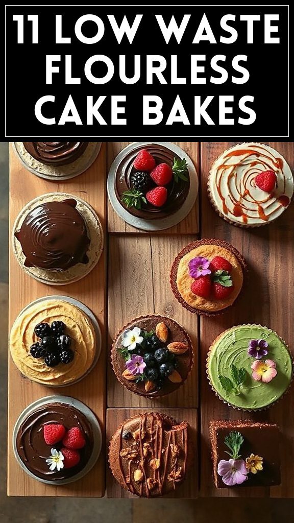 11 Low Waste Flourless Cake Bakes
