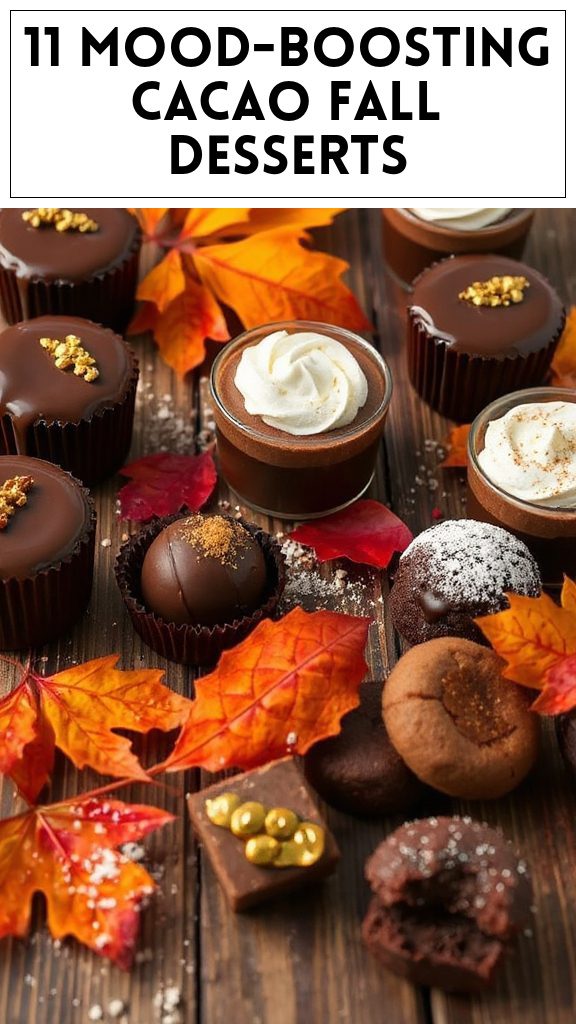11 Mood-Boosting Cacao Fall Desserts