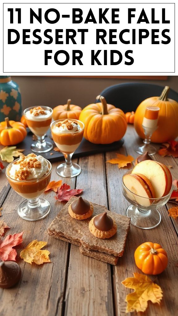 11 No-Bake Fall Dessert Recipes for Kids