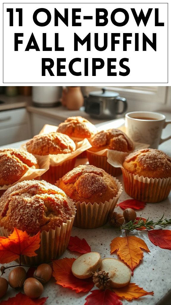 11 One-Bowl Fall Muffin Recipes