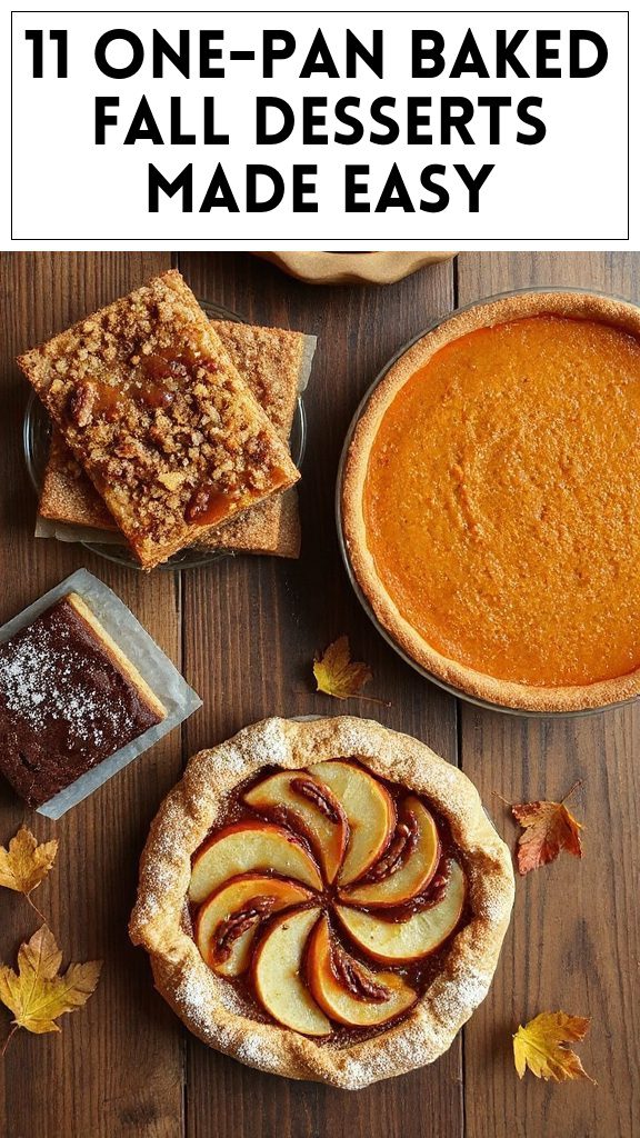 11 One-Pan Baked Fall Desserts Made Easy