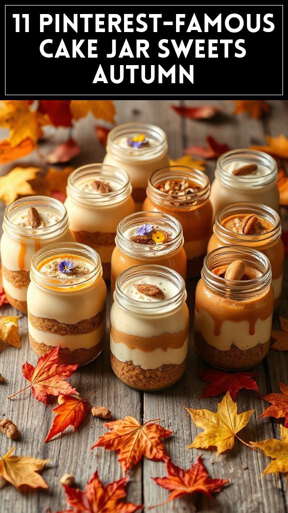 11 Pinterest-Famous Cake Jar Sweets Autumn