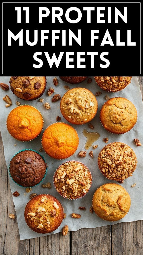 11 Protein Muffin Fall Sweets