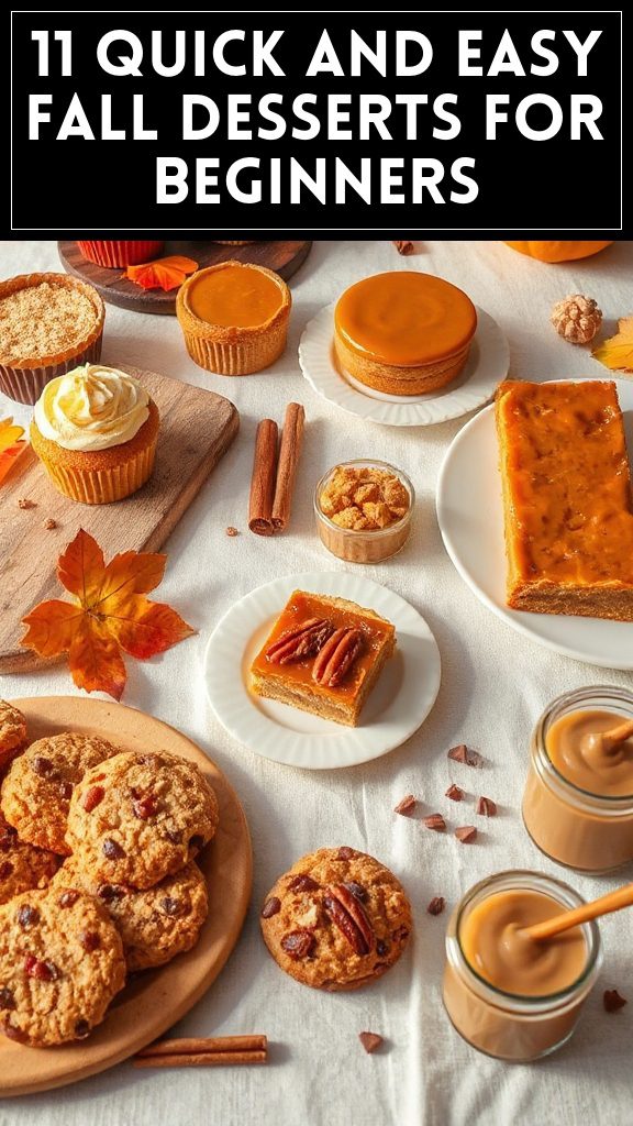 11 Quick and Easy Fall Desserts for Beginners