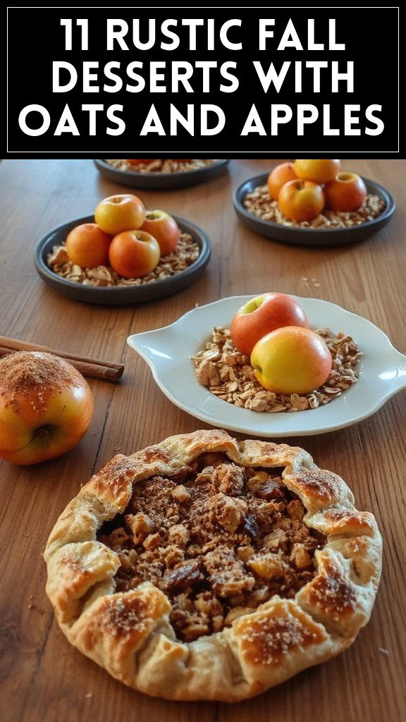 11 Rustic Fall Desserts With Oats and Apples