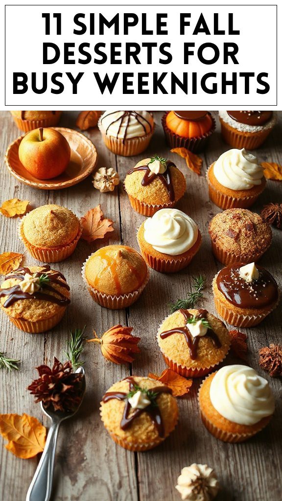 11 Simple Fall Desserts for Busy Weeknights