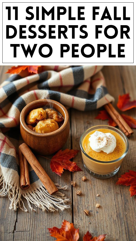 11 Simple Fall Desserts For Two People