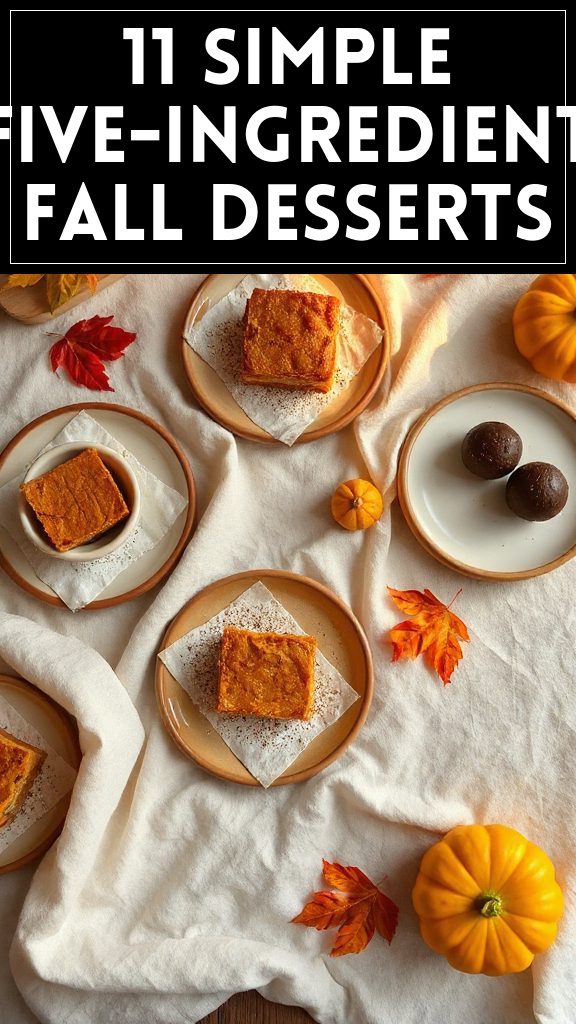 11 Simple Five-Ingredient Fall Desserts