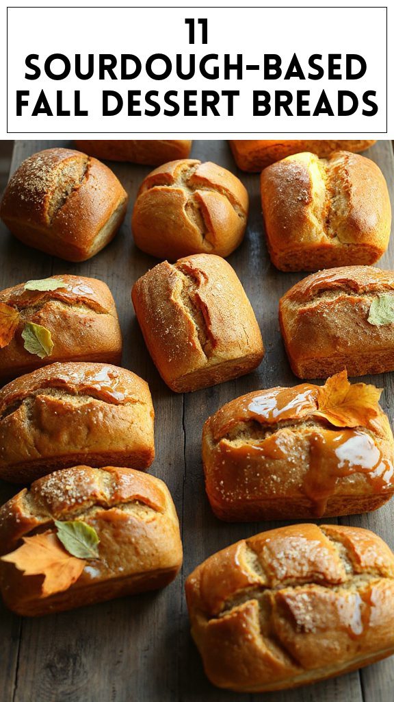 11 Sourdough-Based Fall Dessert Breads