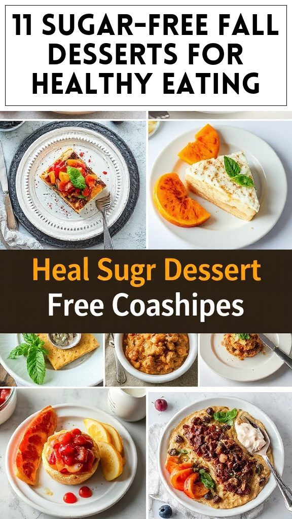 11 Sugar-Free Fall Desserts for Healthy Eating