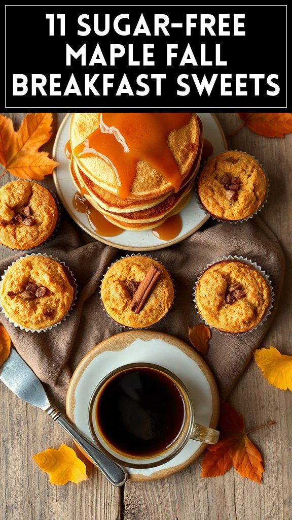 11 Sugar-Free Maple Fall Breakfast Sweets