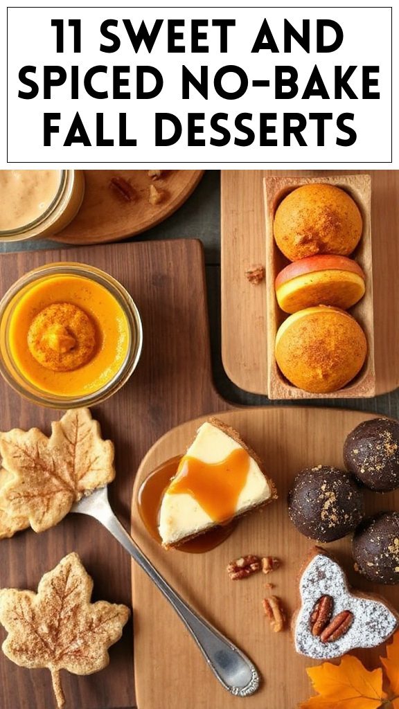 11 Sweet and Spiced No-Bake Fall Desserts