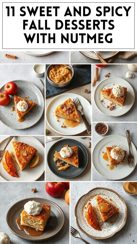 11 Sweet and Spicy Fall Desserts With Nutmeg