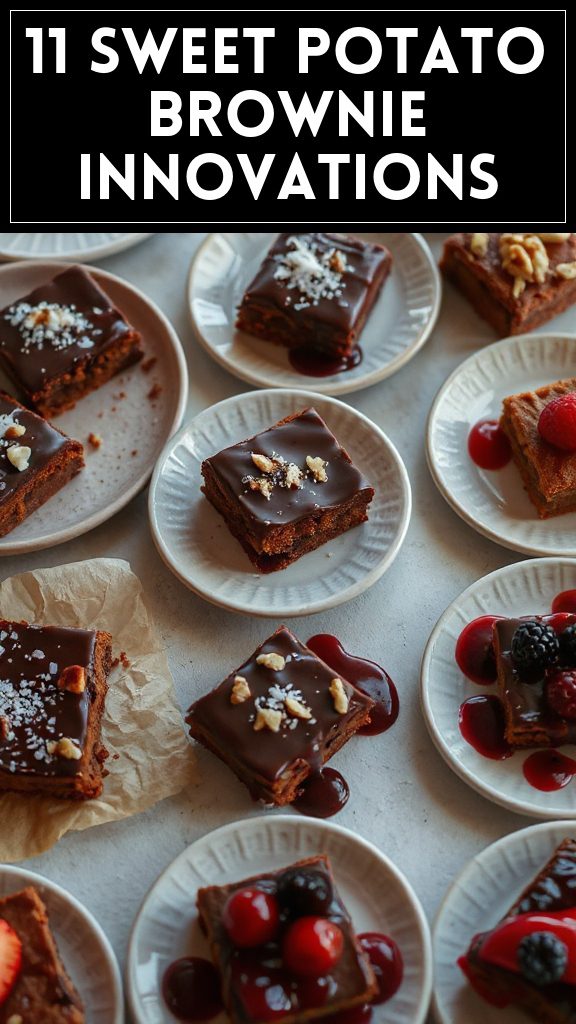 11 Sweet Potato Brownie Innovations