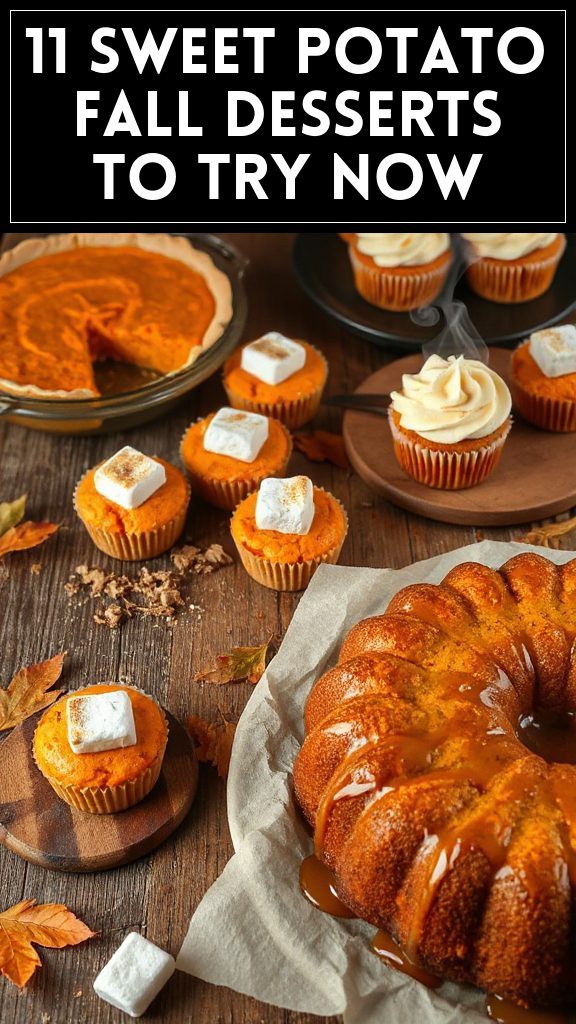 11 Sweet Potato Fall Desserts to Try Now